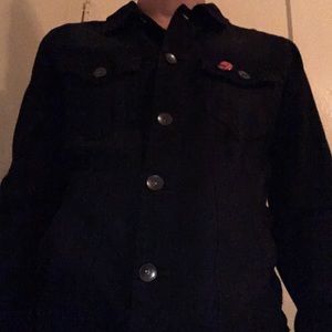 Men’s Black Extra Small (21 Men) Jean Jacket